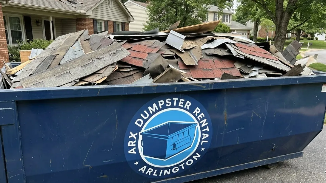 Roll-off dumpster delivery serving Grapevine, Texas from Arlington Roll-off dumpster delivery serving Grapevine, Texas from Arlington