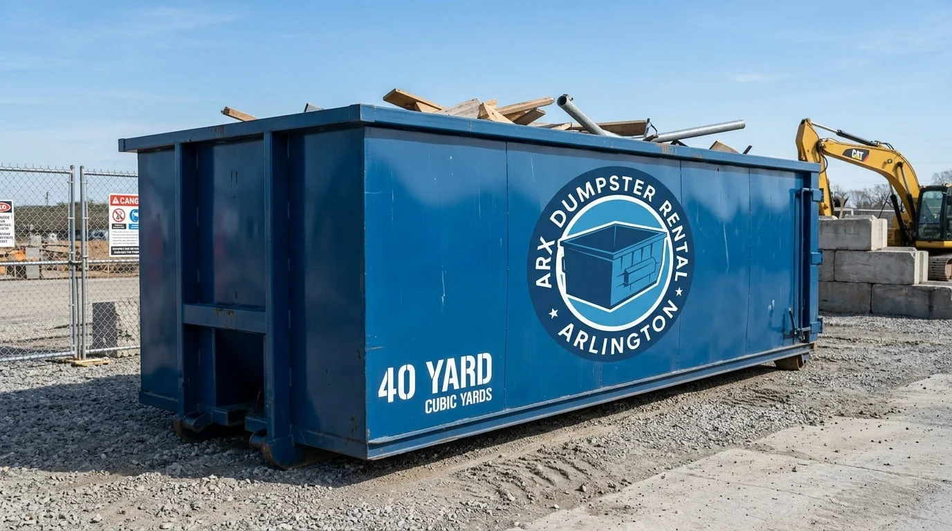 40-yard dumpster rental arlington