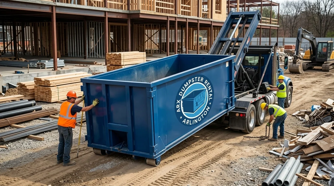 Construction Dumpster Rental Arlington TX-img