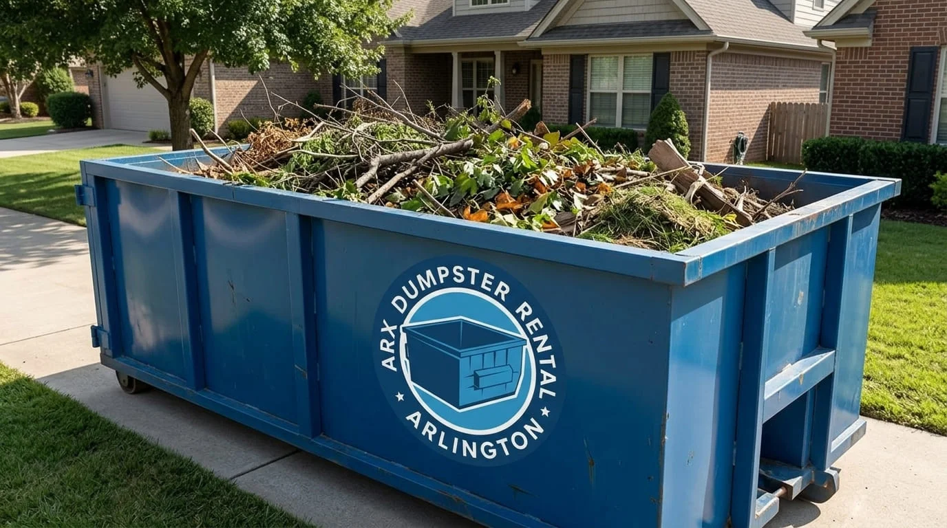 Yard Waste Dumpster Rental Arlington